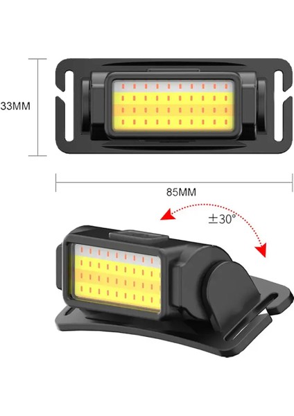 50 Cob LED Kafa Lambası Watton WT-650