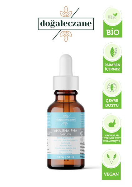 Aha+Bha+Pha Leke Gidermeye Yardımcı ve Yenileyici Cilt Serumu + Vitamin C Panthenol Collagen Serum 30 ml fiyatları