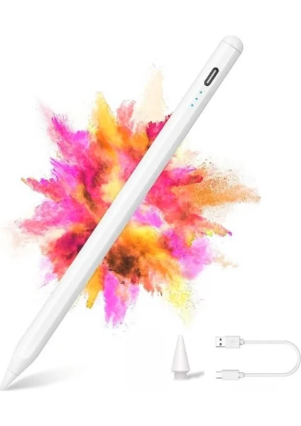 Ipad Air 4. Nesil 3. Nesil 10.9" Uyumlu Pencil Stylus Palm Rejection Eğim Özellikli Tablet Kalemi