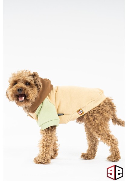 Yeni - Caramel Sweatshirt Köpek Kıyafeti KK-100