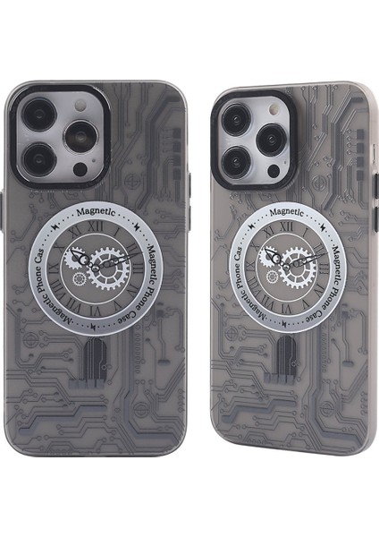 iPhone 14 Pro Kılıf Apollo Magneticsafe Desenli Kapak