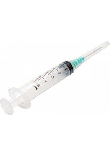Enjektör 5 cc 3 Parça Yeşil - 225'li Paket