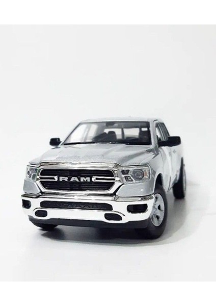 Dodge Ram 1:24 Model Maket Araba Gümüş