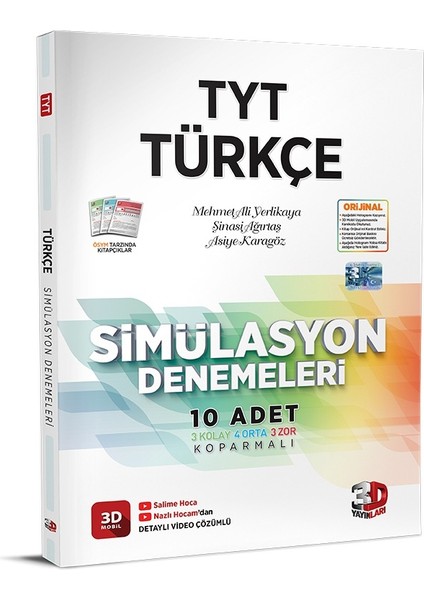 TYT Matematik Fen Türkçe Sosyal Simülasyon Deneme Seti