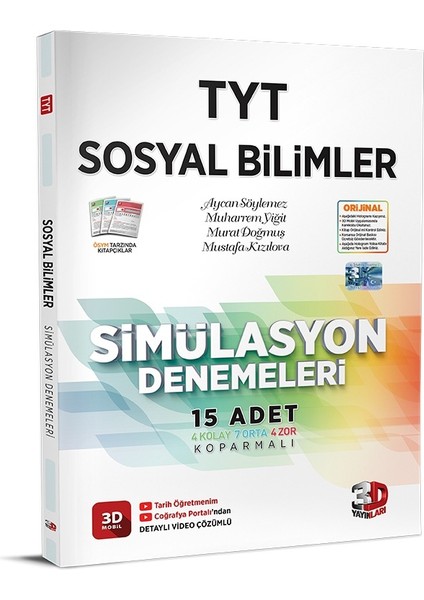 TYT Matematik Fen Türkçe Sosyal Simülasyon Deneme Seti
