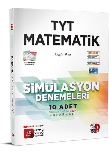 TYT Matematik Fen Türkçe Sosyal Simülasyon Deneme Seti