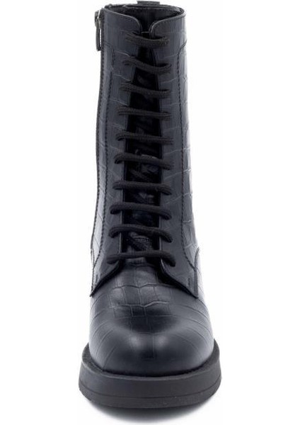 24402 Kroko Siyah Kadın Bot fırsatları