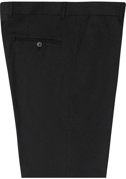 Normal Bel Normal Paça Regular Fit Siyah Erkek Pantolon Pn1014200132
