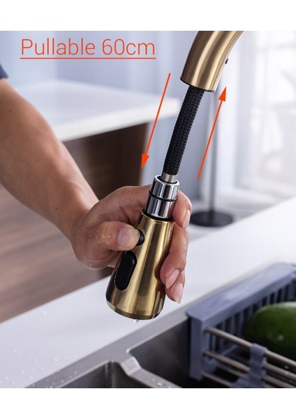 Mutfak Eviye Bataryası Mat Gold Smart Dokunmatik Fiskiyeli Yeni Ithal 7 Yıl Garantili fiyatları