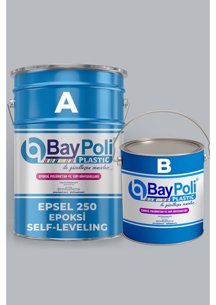 Epsel 250 Epoksi Self-Leviling Zemin Kaplama 25KG - Ral 5024