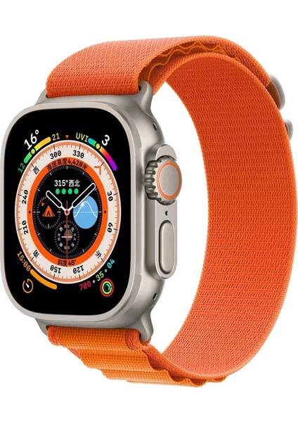 Apple Watch 40MM Mountain Kordon - Turuncu
