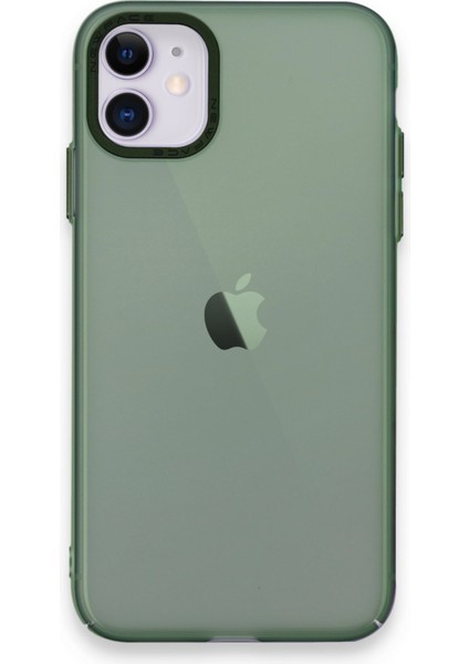 Apple iPhone 11 Kılıf Modos Metal Kapak - Koyu Yeşil fiyatları