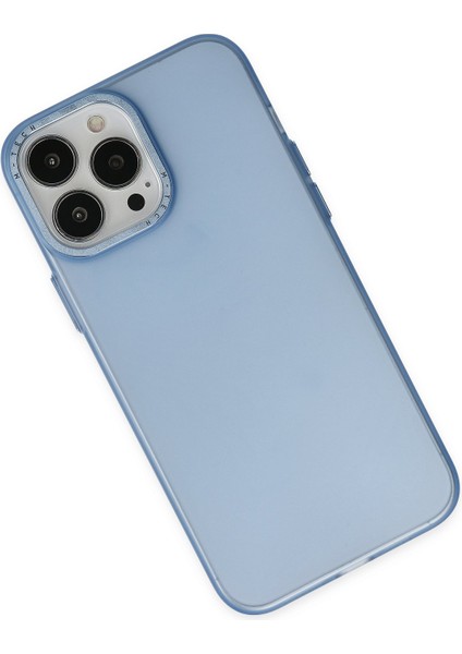 Apple iPhone 13 Pro Kılıf Modos Metal Kapak - Mavi modelleri