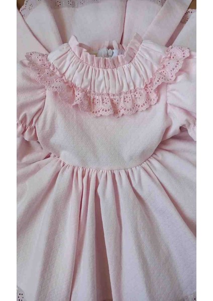 Vintage Kız Çocuk Kız Bebek Doğum Günü Özel Gün Elbisesi