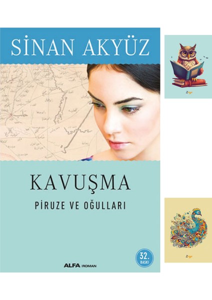 Kavuşma Piruze ve Oğulları - Sinan Akyüz + Not Defterli Seti