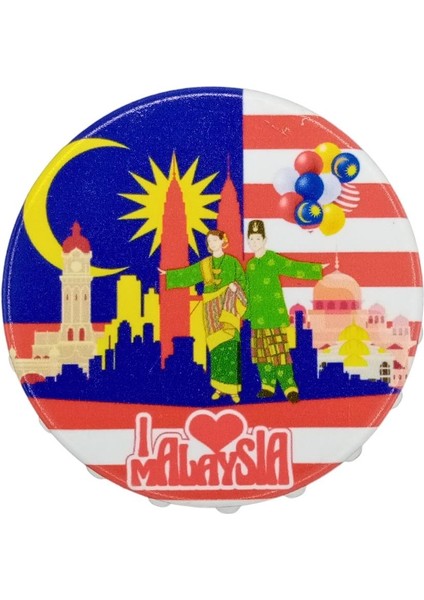 Malezya Temalı Magnet Kapak Açacak