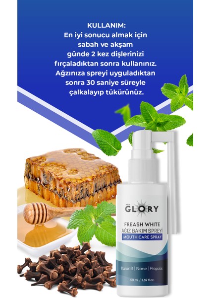 Ağız Kokusu Spreyi 50 ml