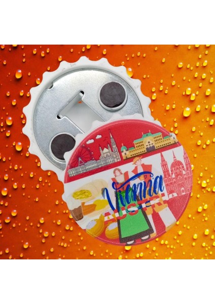Avusturya Temalı Magnet Kapak Açacak
