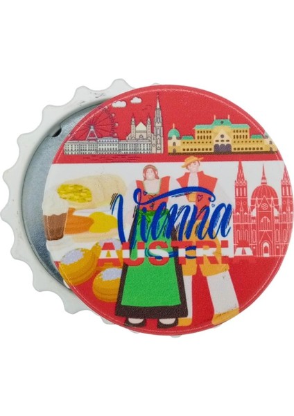 Avusturya Temalı Magnet Kapak Açacak