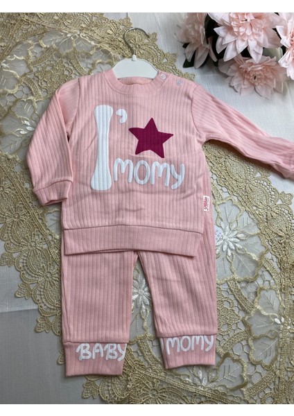 Bebek Çocuk Alt Üst Takım Fitilli Momy