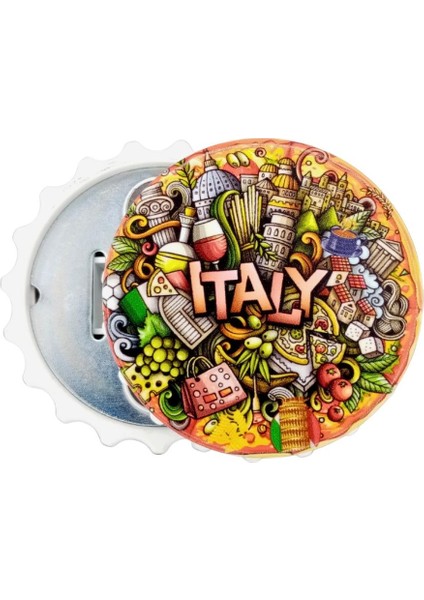 Italya Temalı Magnet Kapak Açacak modelleri