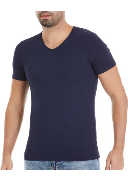 Yıldız Çamaşır Yıldız Bambu Kısa Kol V Yaka T-Shirt Q480