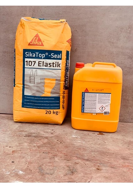 Top Seal -107 Tam Elastik Çift Kompenantlı A+B 30 kg ( İzolasyon Malzemesi )