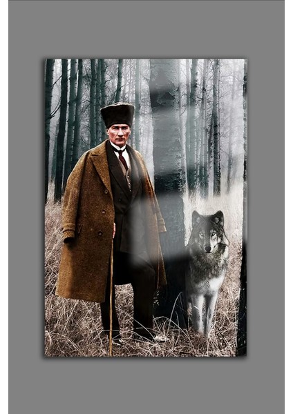 Atatürk Cam Tablo 44