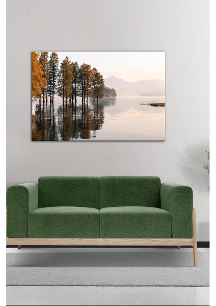 Dijital Baskılı Modern Doğa-Manzara Temalı Ağaç Ahşap Kanvas Tablo AR030434 fiyatları