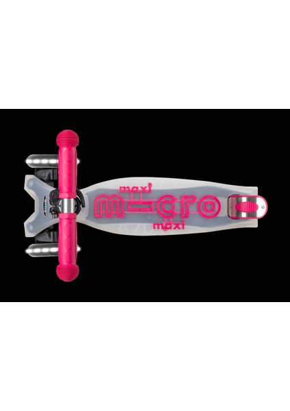 Micro Scooter Maxi Micro Deluxe Flux LED Pink MMD139