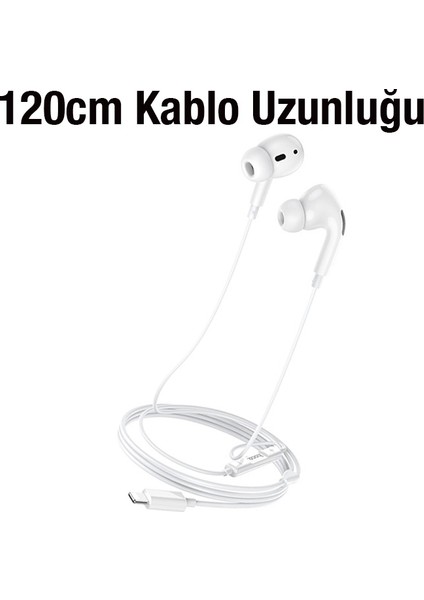 M1 Pro Series iPhone Lightning Kulakiçi Kablolu Kulaklık