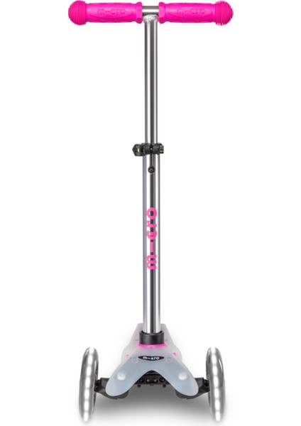 Micro Scooter Mini Micro Deluxe Flux LED Neon Pink MMD203