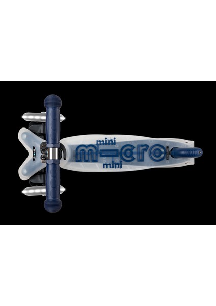 Micro Scooter Mini Micro Deluxe Flux Neochrome LED Navy MMD364