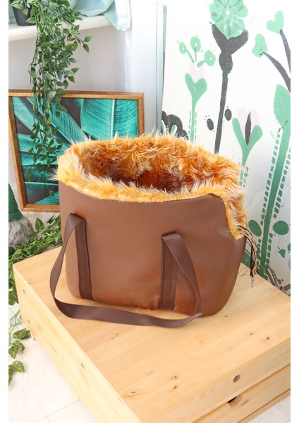 Acı Kahve - Peluş/ Kürk Pet Taşıma Çantası modelleri