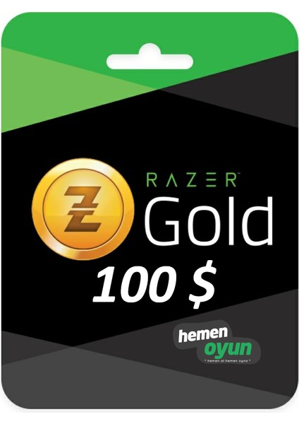 Razer Gold 100 USD Dolar