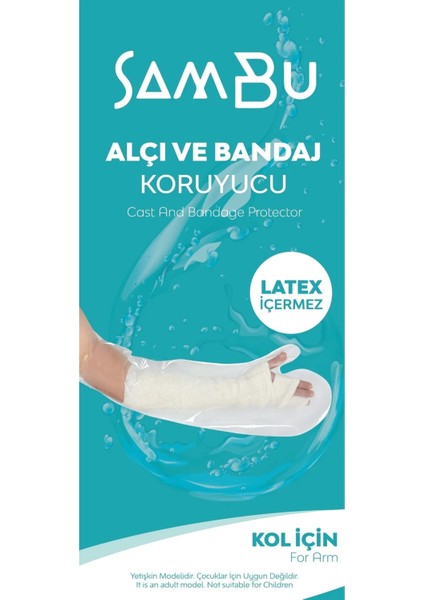 Alçıve Bandaj Koruyucu Yetişkin Kol