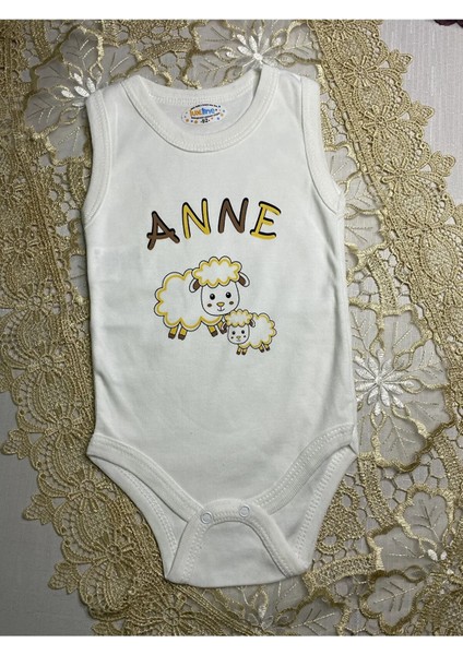 Anne Baskılı Bebek Çocuk Zıbın