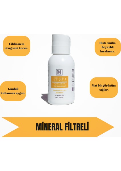 Yüksek Korumalı Spf 50+ Güneş Kremi 50 ml modelleri
