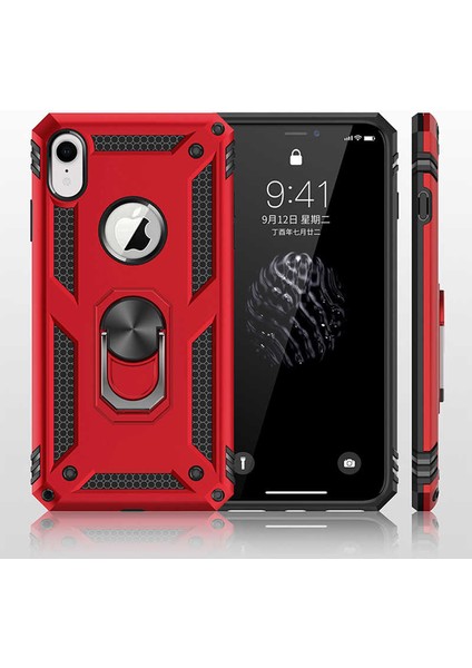 Apple iPhone Xr 6.1 Uyumlu Kılıf Army Standart Koruma ve 5 Katmanlı Sağlamlık
