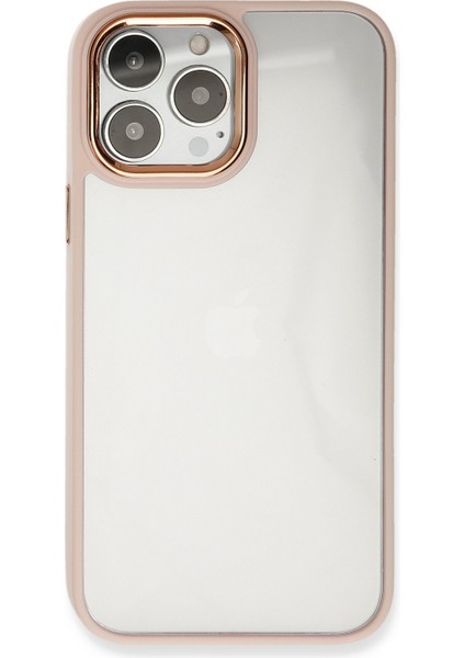 iPhone 14 Pro Max Kılıf Dora Kapak - Pudra