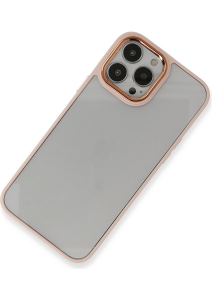 iPhone 14 Pro Max Kılıf Dora Kapak - Pudra