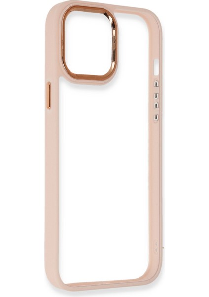 iPhone 14 Pro Max Kılıf Dora Kapak - Pudra