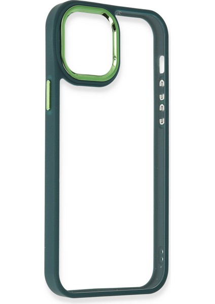 iPhone 12 Pro Max Kılıf Dora Kapak - Haki Yeşil