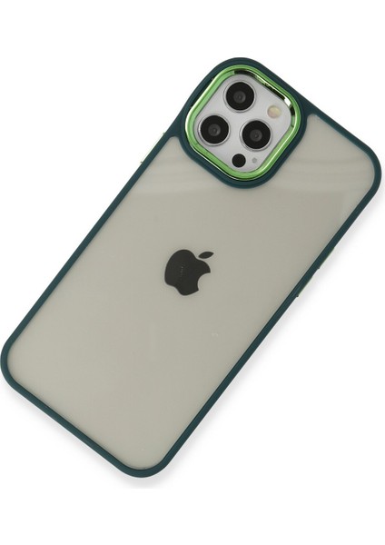 iPhone 12 Pro Max Kılıf Dora Kapak - Haki Yeşil