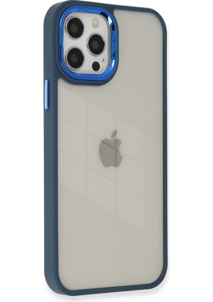 iPhone 12 Pro Kılıf Dora Kapak - Mavi