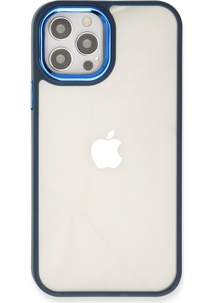 iPhone 12 Pro Kılıf Dora Kapak - Mavi