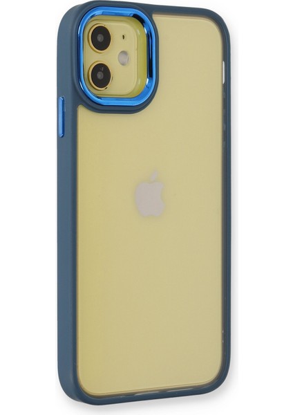 iPhone 11 Kılıf Dora Kapak - Mavi