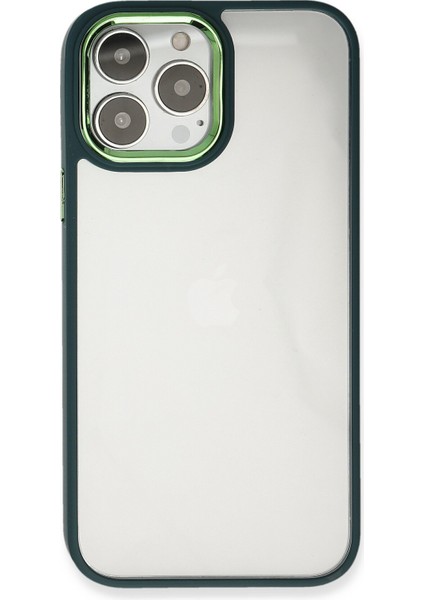 iPhone 13 Pro Max Kılıf Dora Kapak - Haki Yeşil