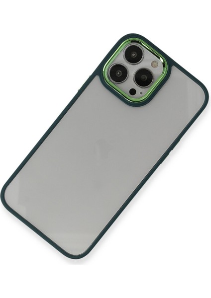 iPhone 13 Pro Max Kılıf Dora Kapak - Haki Yeşil