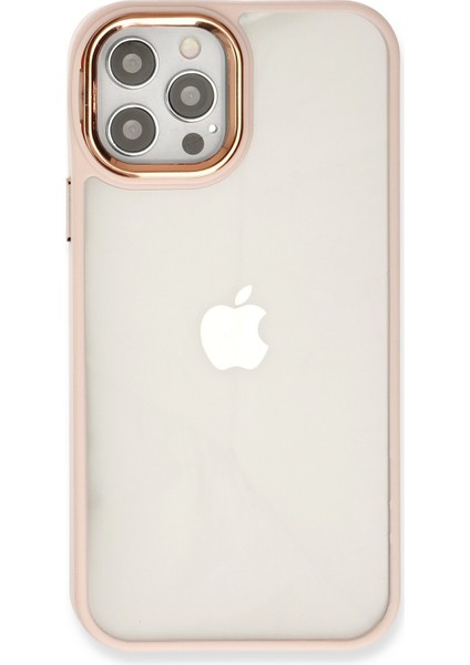 iPhone 12 Pro Kılıf Dora Kapak - Pudra
